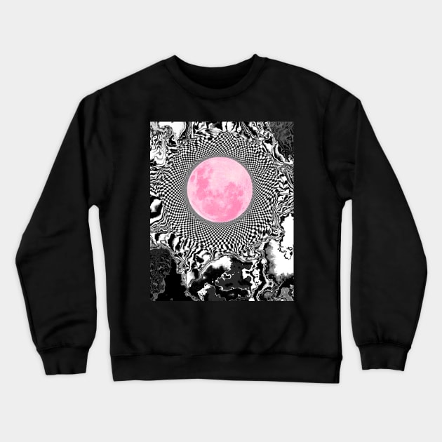 Moon Crewneck Sweatshirt by Psychedelistan